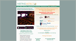 Desktop Screenshot of meetingmetrics.com